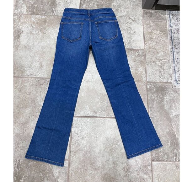 ✨ Pilcro by Anthropologie Button Fly High Rise Flare Jeans – Size 28 Tall ✨ - Picture 13 of 14
